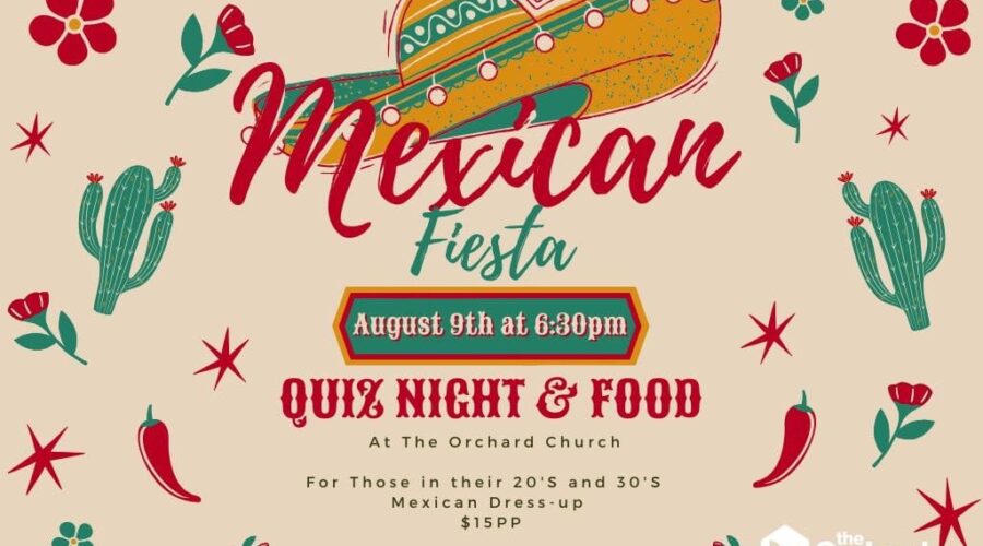 You’re Invited! Mexican-Themed Quiz Night & Dinner!