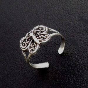 Koru Butterfly Toe Ring