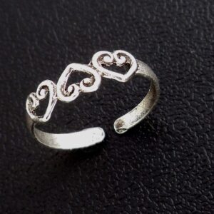 Koru Hearts Toe Ring