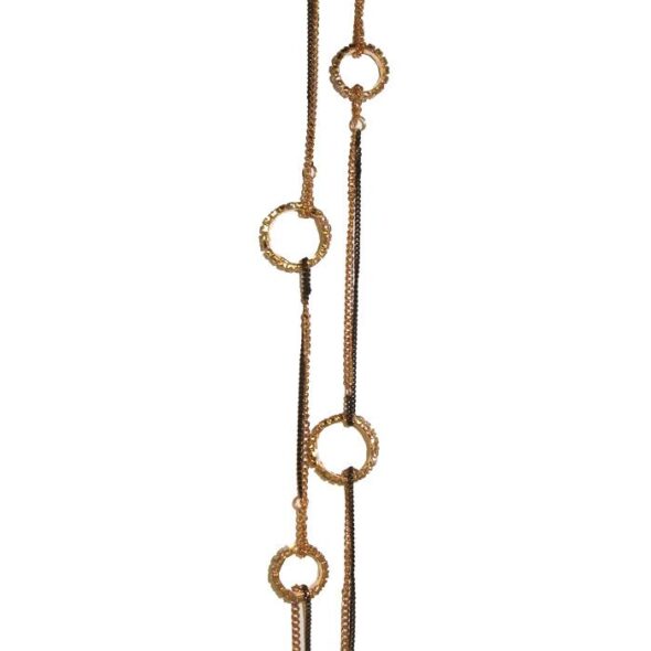 Gold Jewel Link Necklace