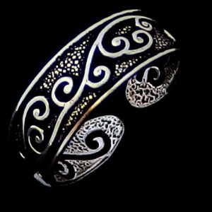 Spiral Pattern Toe Ring