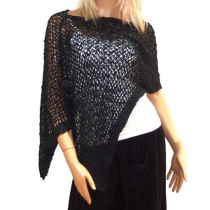 Loose Crochet Poncho