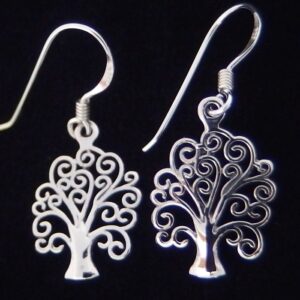 Spiral Tree of Life Earrings