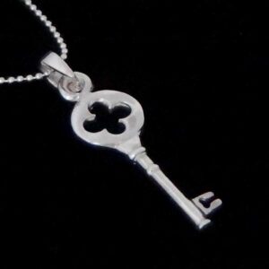 Lucky Clover Key Pendant