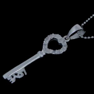 Heart Key Pendant