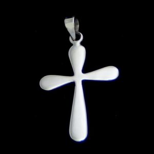 Rounded Cross Pendant