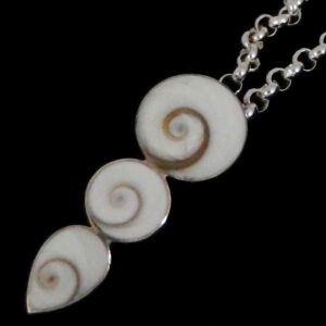 Shiva Shell Pendant Trio