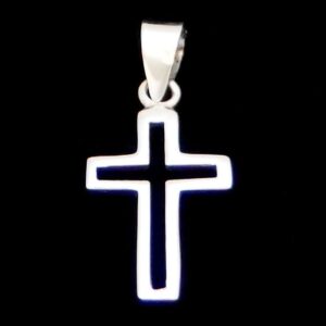 Small Cut Out Cross Pendant