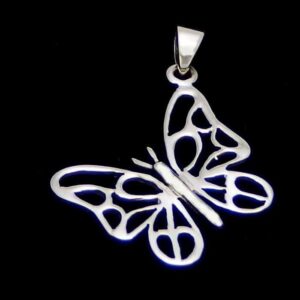 Ajoure Butterfly Pendant for girls
