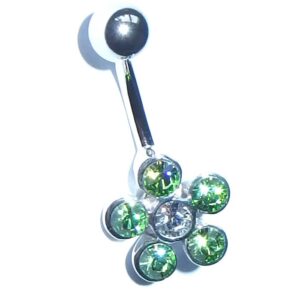 Simple Flower Belly Bar