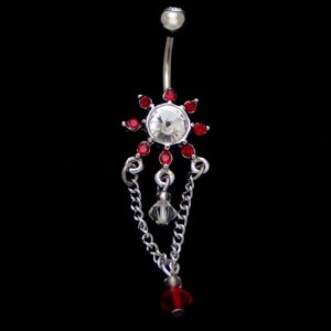 Dangling Chain Belly Bar