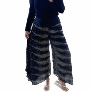 Feather Print Thai Pant