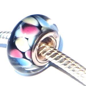 Multi Coloured Glass Bead