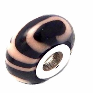Tiger Murano glass bead