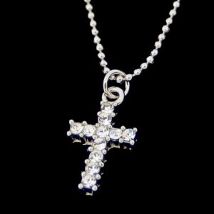 Bling Cross Necklace