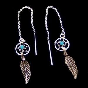 Dream-catcher Threader Earring