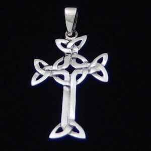 Intertwined Celtic Cross Pendant