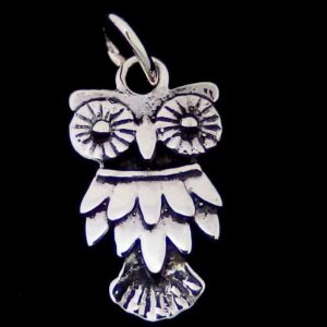 Silver Owl Pendant