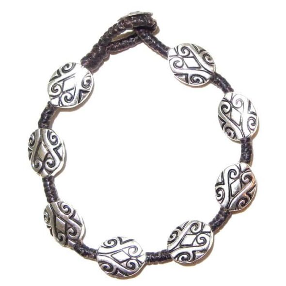 Maori Bead Cord Bracelet