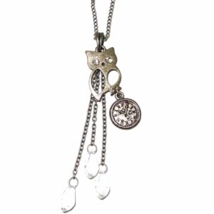 Cut Out Owl Necklace