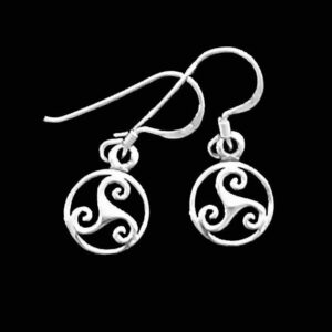 Triskele Celtic Earring