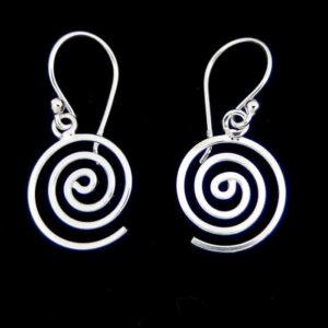 Flat Spiral Earring
