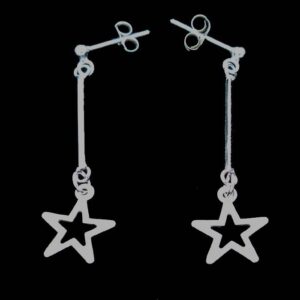 Open Star Earring