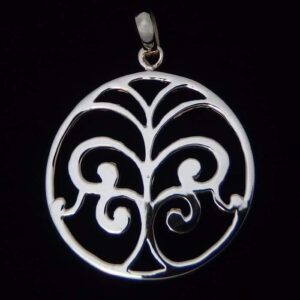 Fountain of Life Pendant Necklace Sterling silver