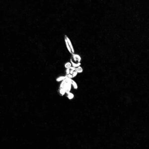 Tiny Teddy Bear Charm Pendant