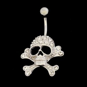 Sparkling Skull Belly Bar