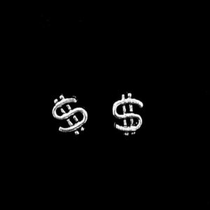 Dollar Sign Stud