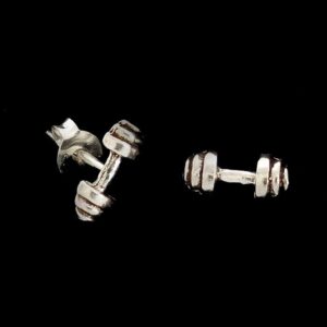 Gym Dumbbell Earring