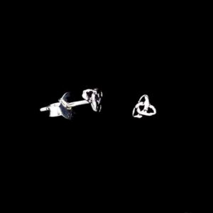 Triangle Celtic Stud Earring