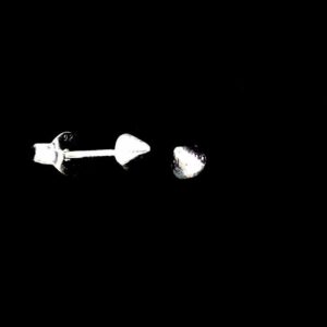 Silver Cone Stud